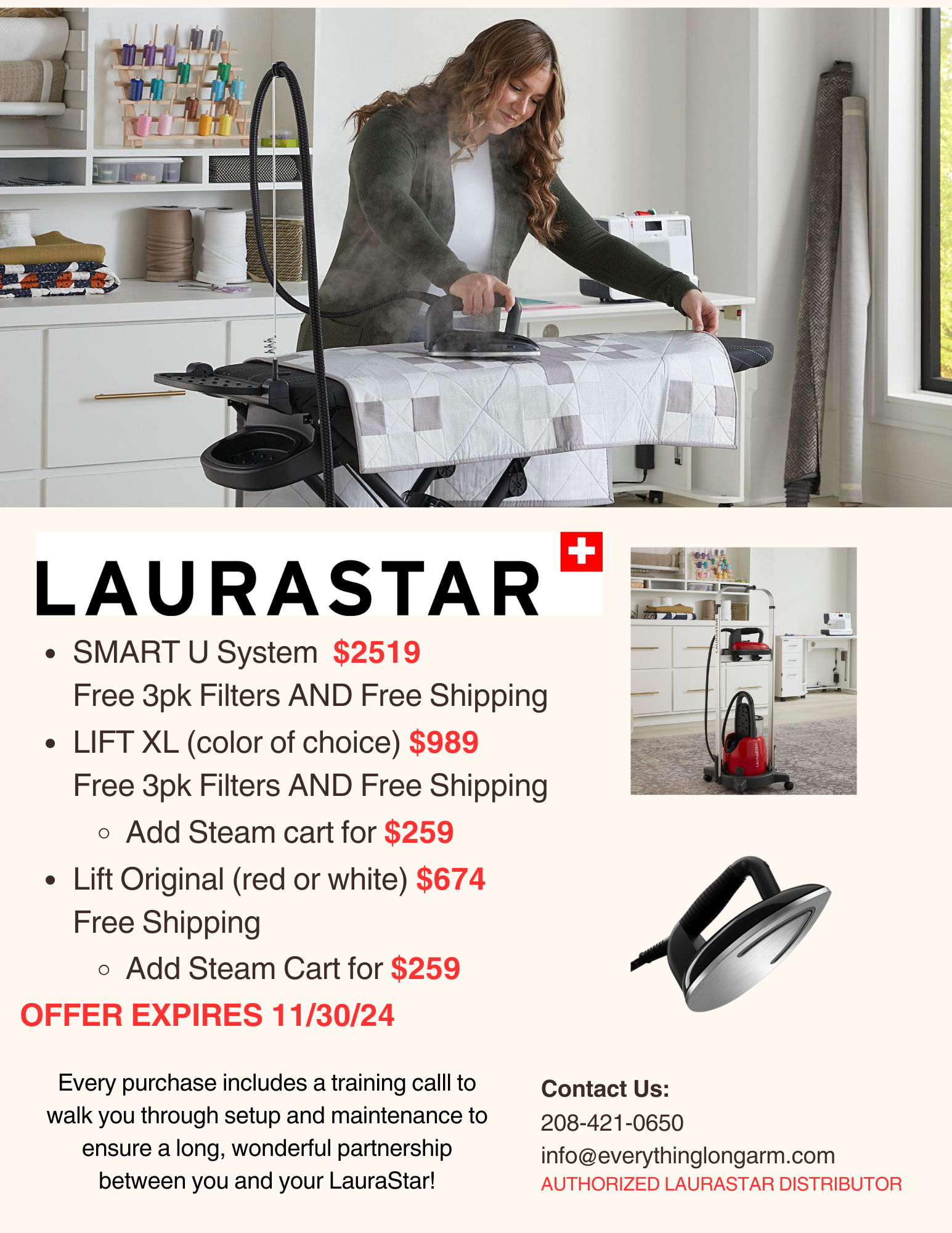 LAURASTAR HOLIDAY SPECIAL